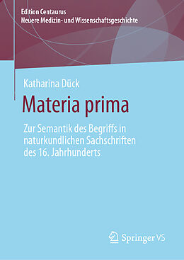 Fester Einband Materia prima von Katharina Dück