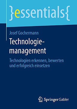 Couverture cartonnée Technologiemanagement de Josef Gochermann
