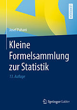 Kartonierter Einband Kleine Formelsammlung zur Statistik von Josef Puhani