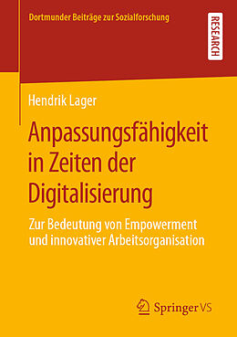 E-Book (pdf) Anpassungsfähigkeit in Zeiten der Digitalisierung von Hendrik Lager