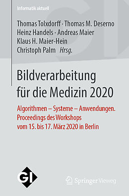 E-Book (pdf) Bildverarbeitung für die Medizin 2020 von 