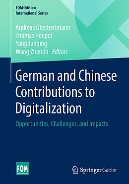 Couverture cartonnée German and Chinese Contributions to Digitalization de 