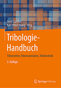 Fester Einband Tribologie-Handbuch von 