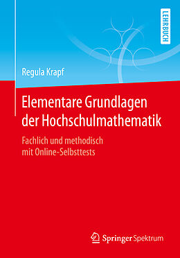 Set mit div. Artikeln (Set) Elementare Grundlagen der Hochschulmathematik von Regula Krapf