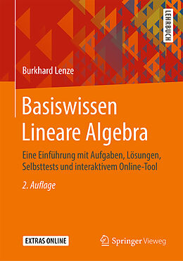 Kartonierter Einband Basiswissen Lineare Algebra von Burkhard Lenze