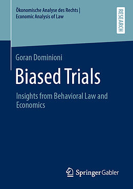 Couverture cartonnée Biased Trials de Goran Dominioni