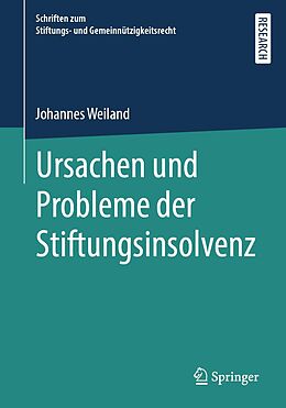 E-Book (pdf) Ursachen und Probleme der Stiftungsinsolvenz von Johannes Weiland