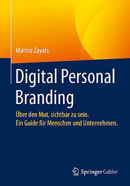 Kartonierter Einband Digital Personal Branding von Marina Zayats