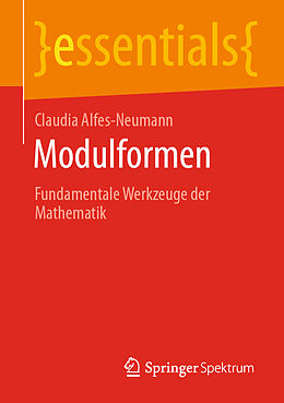 Couverture cartonnée Modulformen de Claudia Alfes-Neumann