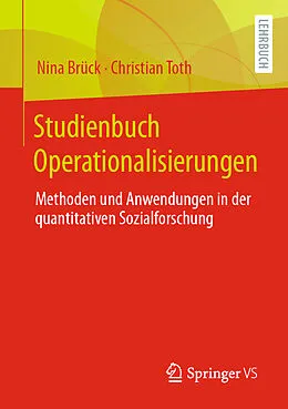 E-Book (pdf) Studienbuch Operationalisierungen von Nina Brück, Christian Toth
