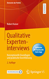 Kartonierter Einband Qualitative Experteninterviews von Robert Kaiser