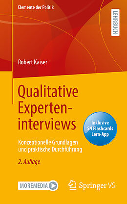 Kartonierter Einband Qualitative Experteninterviews von Robert Kaiser