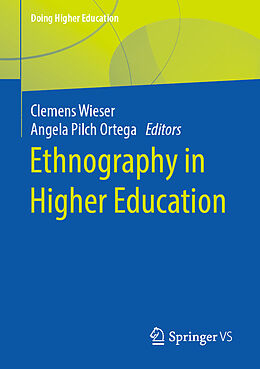 Couverture cartonnée Ethnography in Higher Education de 