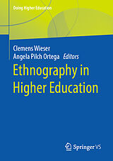 eBook (pdf) Ethnography in Higher Education de 