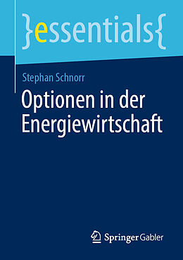 Kartonierter Einband Optionen in der Energiewirtschaft von Stephan Schnorr