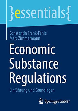 E-Book (pdf) Economic Substance Regulations von Constantin Frank-Fahle, Marc Zimmermann