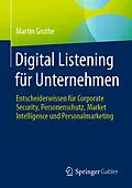E-Book (pdf) Digital Listening für Unternehmen von Martin Grothe