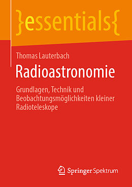 Kartonierter Einband Radioastronomie von Thomas Lauterbach