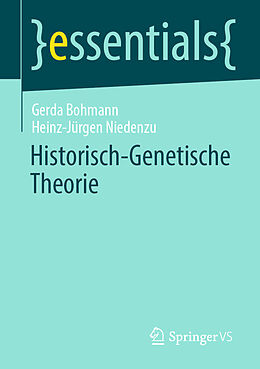 Kartonierter Einband Historisch-Genetische Theorie von Gerda Bohmann, Heinz-Jürgen Niedenzu
