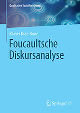 Kartonierter Einband Foucaultsche Diskursanalyse von Rainer Diaz-Bone