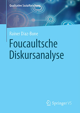 Kartonierter Einband Foucaultsche Diskursanalyse von Rainer Diaz-Bone