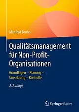 E-Book (pdf) Qualitätsmanagement für Non-Profit-Organisationen von Manfred Bruhn