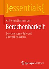 E-Book (pdf) Berechenbarkeit von Karl-Heinz Zimmermann