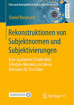 Kartonierter Einband Rekonstruktionen von Subjektnormen und Subjektivierungen von Daniel Burghardt