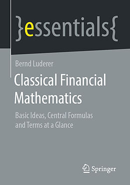 eBook (pdf) Classical Financial Mathematics de Bernd Luderer