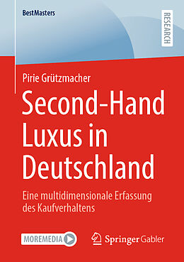 Kartonierter Einband Second-Hand Luxus in Deutschland von Pirie Grützmacher