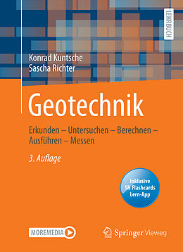 E-Book (pdf) Geotechnik von Konrad Kuntsche, Sascha Richter