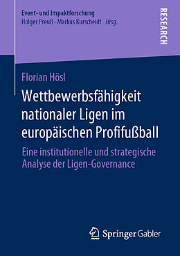 Kartonierter Einband Wettbewerbsfähigkeit nationaler Ligen im europäischen Profifußball von Florian Hösl