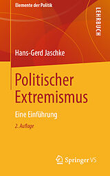 Kartonierter Einband Politischer Extremismus von Hans-Gerd Jaschke