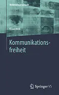 E-Book (pdf) Kommunikationsfreiheit von Klaus Beck