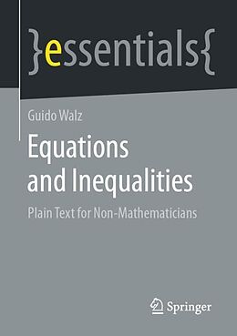 Kartonierter Einband Equations and Inequalities von Guido Walz