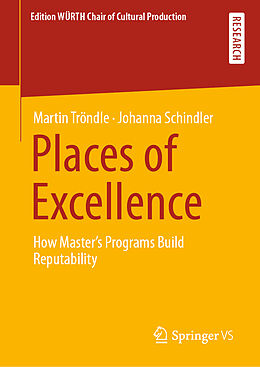 Livre Relié Places of Excellence de Johanna Schindler, Martin Tröndle