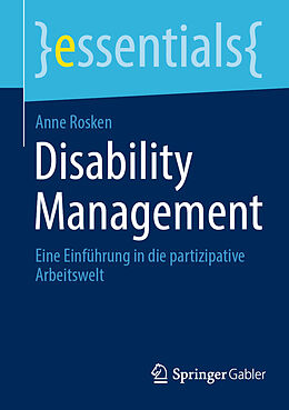 Kartonierter Einband Disability Management von Anne Rosken