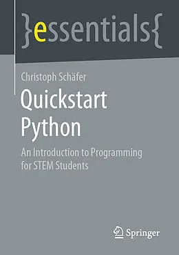 E-Book (pdf) Quickstart Python von Christoph Schäfer