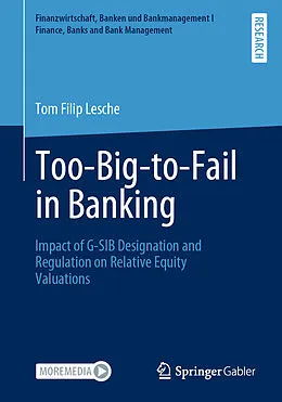 E-Book (pdf) Too-Big-to-Fail in Banking von Tom Filip Lesche