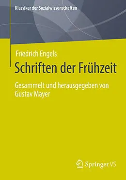 E-Book (pdf) Schriften der Frühzeit von Friedrich Engels