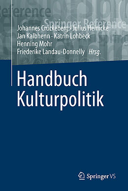 Fester Einband Handbuch Kulturpolitik von 