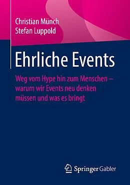E-Book (pdf) Ehrliche Events von Christian Münch, Stefan Luppold