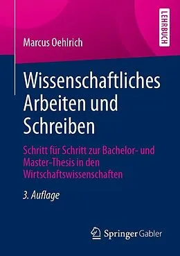 E-Book (pdf) Wissenschaftliches Arbeiten und Schreiben von Marcus Oehlrich
