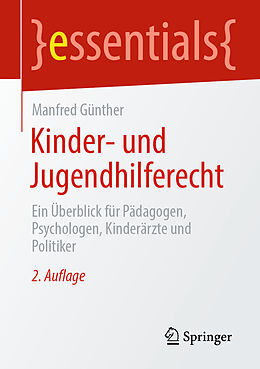 Kartonierter Einband Kinder- und Jugendhilferecht von Manfred Günther