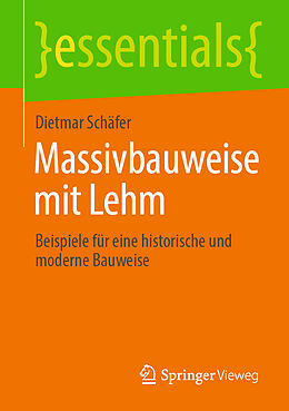 E-Book (pdf) Massivbauweise mit Lehm von Dietmar Schäfer