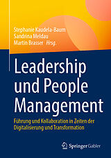 Kartonierter Einband Leadership und People Management von 