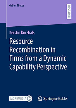 Couverture cartonnée Resource Recombination in Firms from a Dynamic Capability Perspective de Kerstin Kurzhals