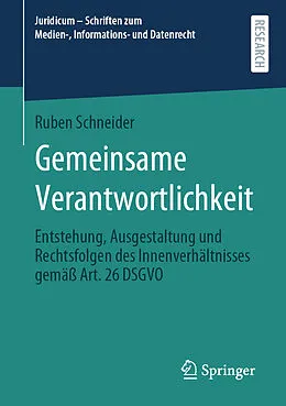 E-Book (pdf) Gemeinsame Verantwortlichkeit von Ruben Schneider