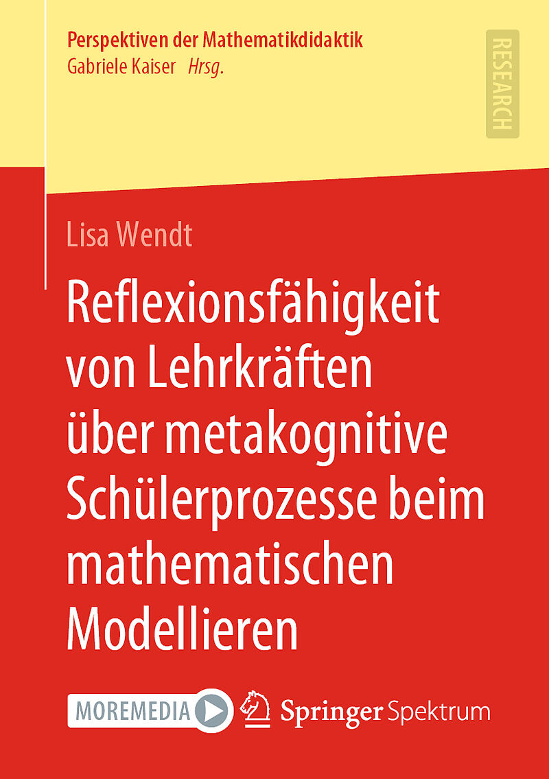 Reflexionsfähigkeit von Lehrkräften über metakognitive Schülerprozesse beim mathematischen Modellieren