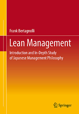 Couverture cartonnée Lean Management de Frank Bertagnolli